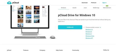 pcloud for windows 10.
